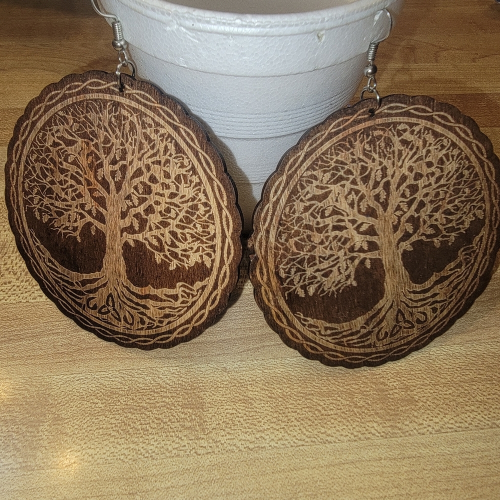 tree of life earrings.